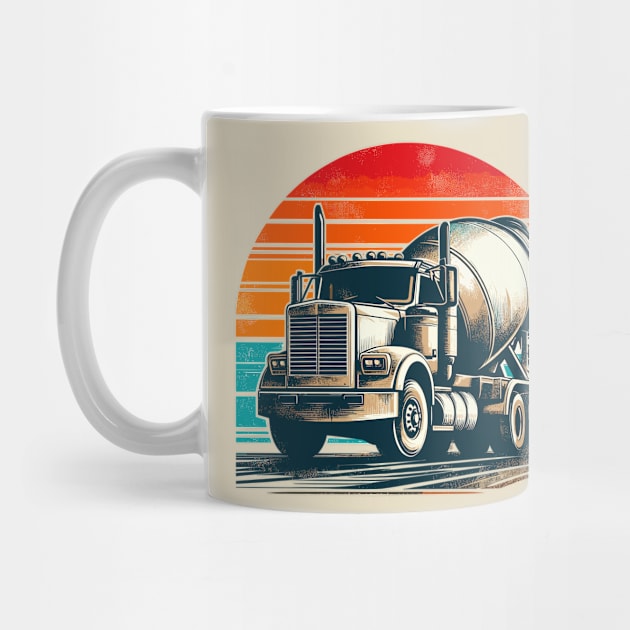 Concrete Mixer Truck by Vehicles-Art